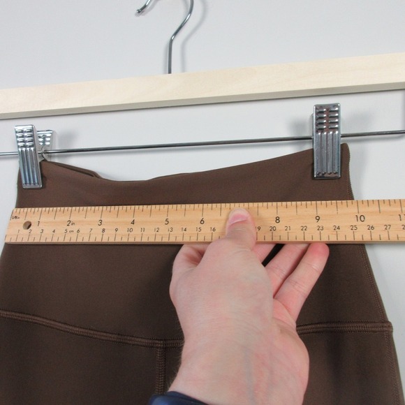 Lululemon Align High-Rise Mini Flare Pant 32"Brown Nulu Size 2 Yoga 208 - Picture 7 of 11